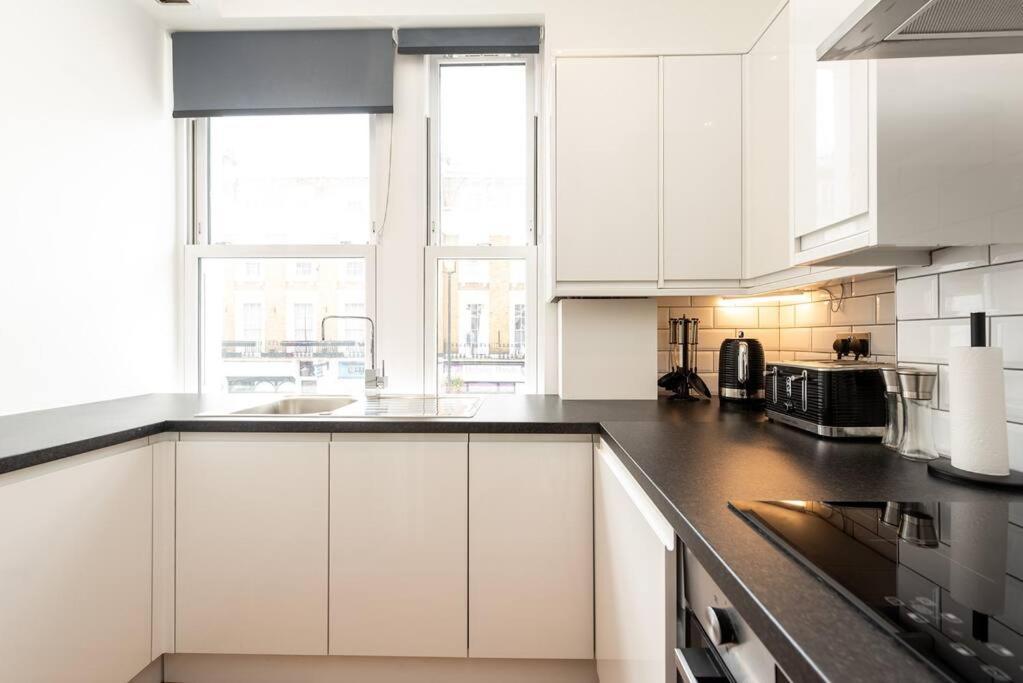 לונדון Beautiful Apartment By Hyde Park Ss2 מראה חיצוני תמונה